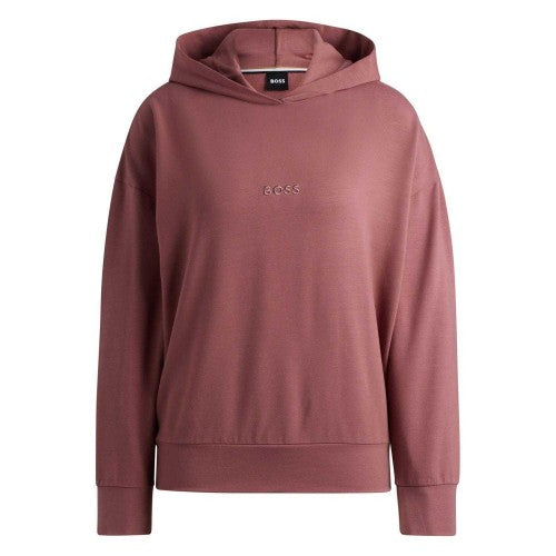 Front - Boss Womens/Ladies Embroidered Logo French Terry Hoodie