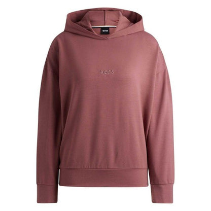 Front - Boss Womens/Ladies Embroidered Logo French Terry Hoodie