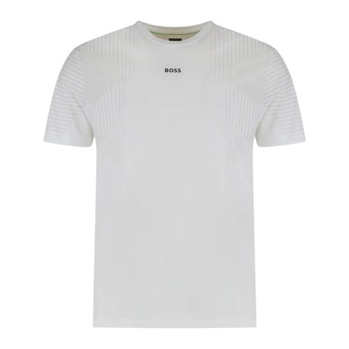 Front - Boss Mens Competition Slim Active T-Shirt