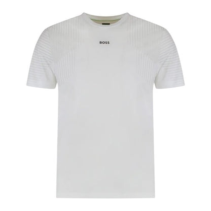 Front - Boss Mens Competition Slim Active T-Shirt