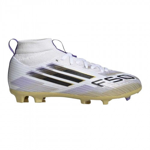 Front - Adidas Childrens/Kids F50 League Football Boots
