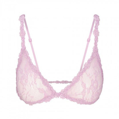 Front - Skims Womens/Ladies Lace Stretch Triangle Cups Bralette