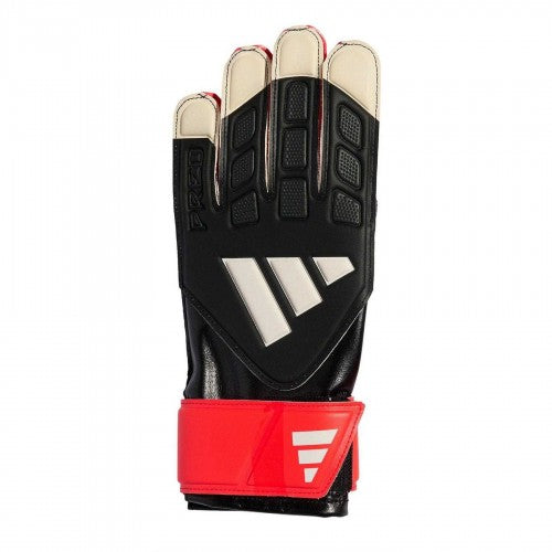 Front - Adidas Childrens/Kids Predator 3 Stripes Goalkeeper Gloves