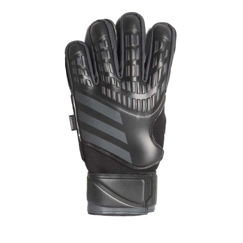 Front - Adidas Unisex Adult Predator Match Fingersave Goalkeeper Gloves