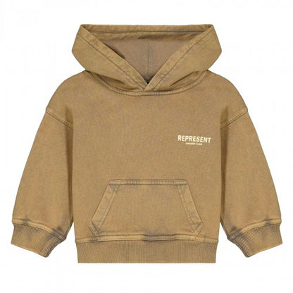 Front - Represent Childrens/Kids Mini Owners Club Oversized Hoodie