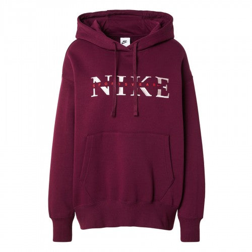 Front - Nike Womens/Ladies Phoenix Fleece Pullover Hoodie