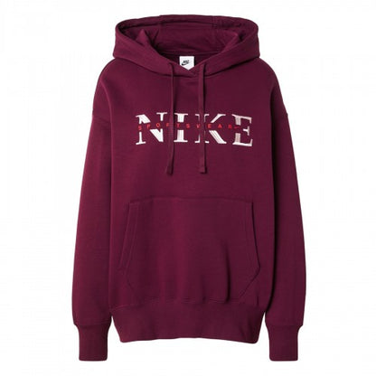 Front - Nike Womens/Ladies Phoenix Fleece Pullover Hoodie
