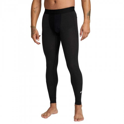 Front - Nike Mens Recovery Vertical Stripe Tights