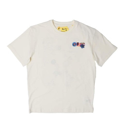 Front - Off White Childrens/Kids Together T-Shirt