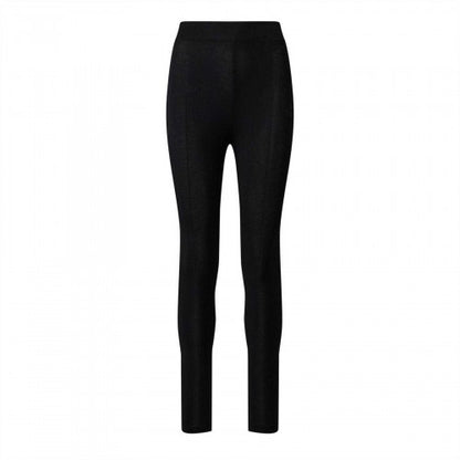 Front - Gym King Womens/Ladies Embroidered Logo Leggings