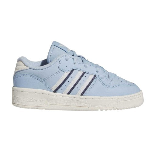 Front - Adidas Childrens/Kids Rivalry Leather Trainers