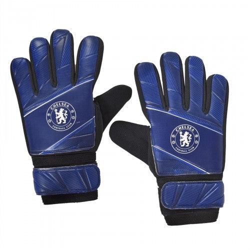 Front - Team Childrens/Kids Fuse Chelsea FC Goalkeeper Gloves