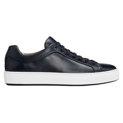 Front - Boss Womens/Ladies Logo Leather Tennis Trainers