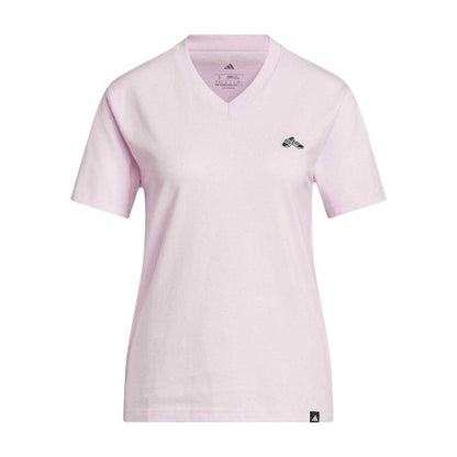 Front - Adidas Mens Slider V Neck T-Shirt