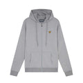 Front - Lyle & Scott Mens Fly Fleece Full Zip Hoodie