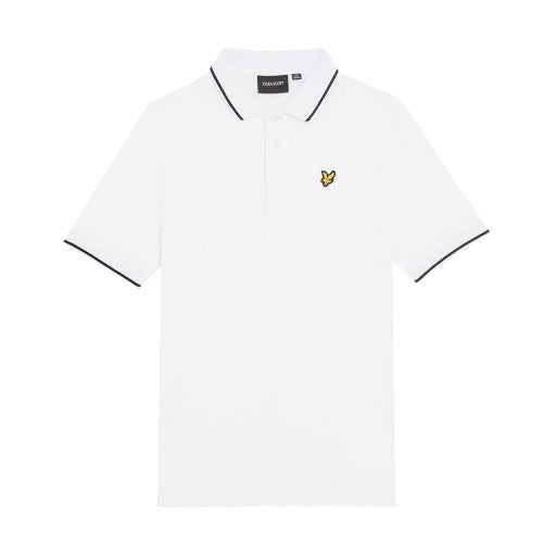 Front - Lyle & Scott Childrens/Kids Tipped Polo Shirt