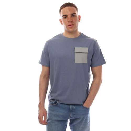 Front - Duck and Cover Mens Limatar T-Shirt