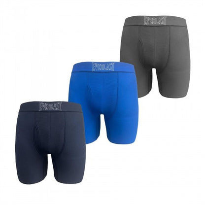 Front - Everlast Mens Logo Boxer Shorts (Pack of 3)