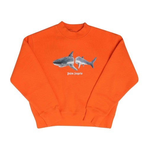 Front - Palm Angels Childrens/Kids Shark Crew Neck Sweatshirt