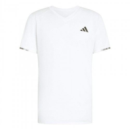 Front - Adidas Mens V Neck Competition T-Shirt