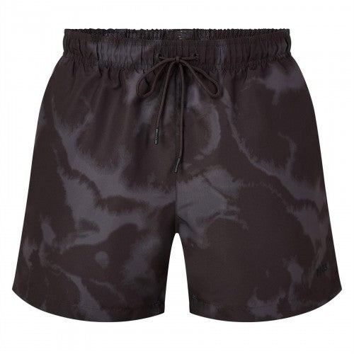 Front - Hugo Mens Lionfish Tie Dye Swim Shorts