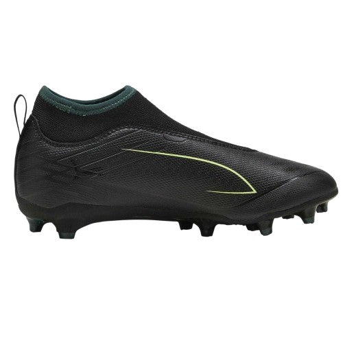 Front - Puma Childrens/Kids Ultra 6 Match+ Laceless Firm Ground Football Boots