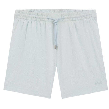Front - Boss Mens Quick Dry Relaxed Fit Swim Shorts
