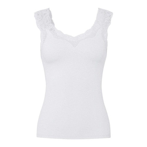Front - Pieces Womens/Ladies Fitted Vest Top