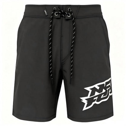 Front - No Fear Mens Logo Swim Shorts