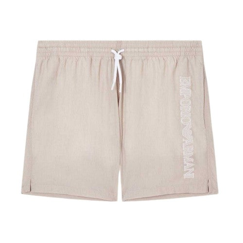 Front - Emporio Armani EA7 Mens Logo Swimming Trunks