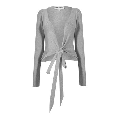 Front - The Couture Club Womens/Ladies Wrap Long-Sleeved Wrap Top