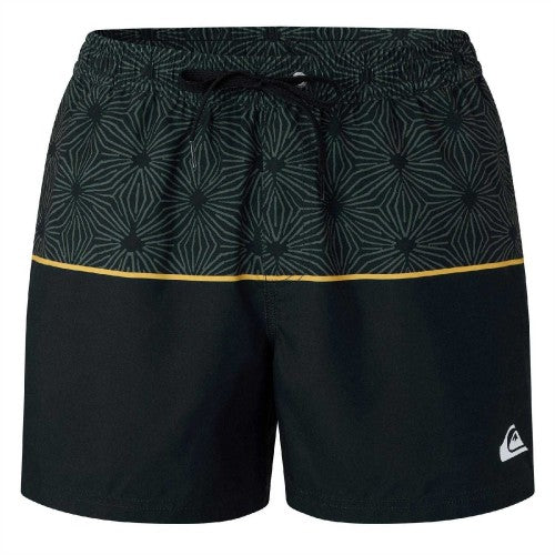 Front - Quiksilver Mens Geometric Star Swim Shorts