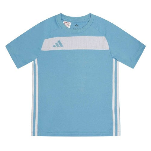 Front - Adidas Childrens/Kids Tiro Striped T-Shirt