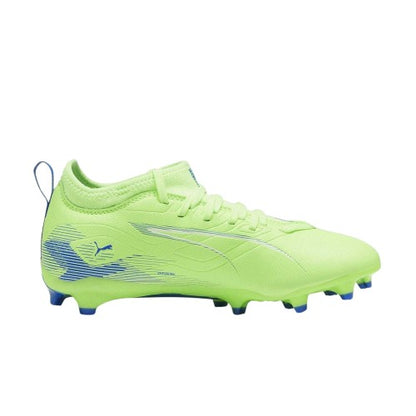 Front - Puma Childrens/Kids Ultra 5 Match Firm Ground Football Boots