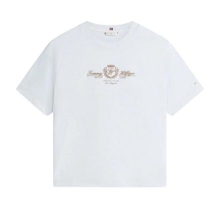 Front - Tommy Hilfiger Womens/Ladies Embroidered T-Shirt