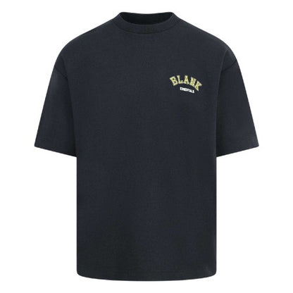 Front - Blank Essentials Mens College Oversized T-Shirt
