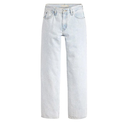 Front - Levis Womens/Ladies Wide Leg Baggy Jeans