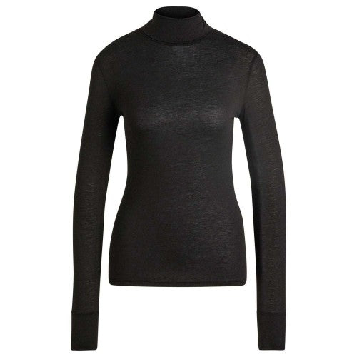 Front - Boss Womens/Ladies C Emerie Roll Neck Slim Top