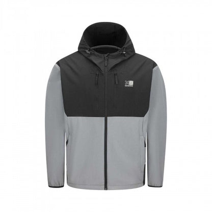 Front - Karrimor Mens Base Camp Windproof Soft Shell Jacket