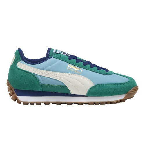 Front - Puma Childrens/Kids Easy Rider Suede Trainers