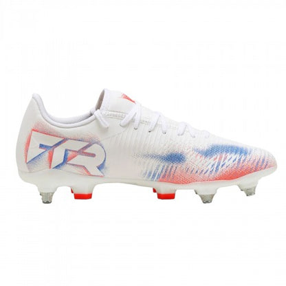 Front - Puma Mens Future 8 Play Graphic Print Soft Ground Football Boots