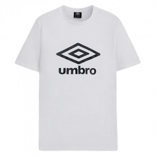 Front - Umbro Childrens/Kids Big Logo Crew Neck T-Shirt