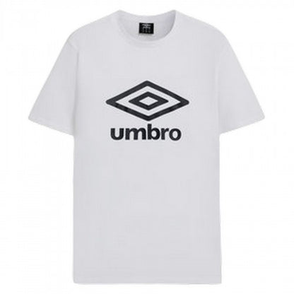 Front - Umbro Childrens/Kids Big Logo Crew Neck T-Shirt