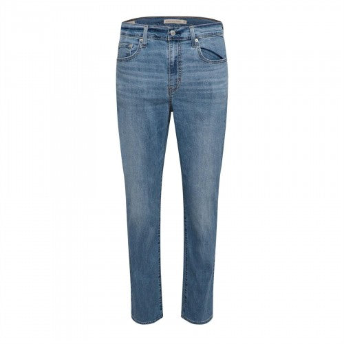 Front - Levis Womens/Ladies 724 Denim High Rise Straight Leg Jeans