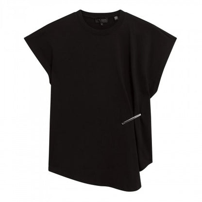 Front - Ted Baker Womens/Ladies Waist Metal Trim T-Shirt