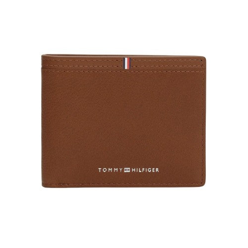 Front - Tommy Hilfiger Leather Bi-Fold Wallet