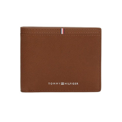 Front - Tommy Hilfiger Leather Bi-Fold Wallet