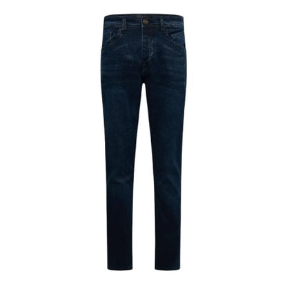 Front - Crosshatch Mens Plain Slim Jeans