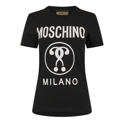 Front - Moschino Womens/Ladies Logo T-Shirt