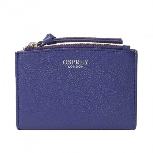 Purple - Front - Osprey Leather Card Holder